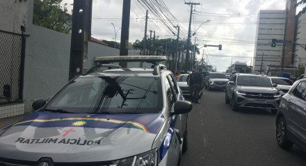 Caso aconteceu na Rua do Hospício, na área central do Recife