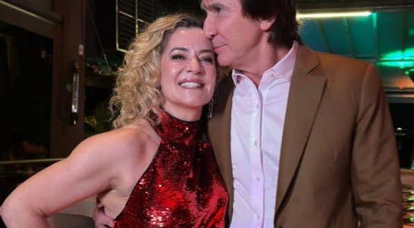 Sandra e José Janguiê Diniz, durante evento em Brasília