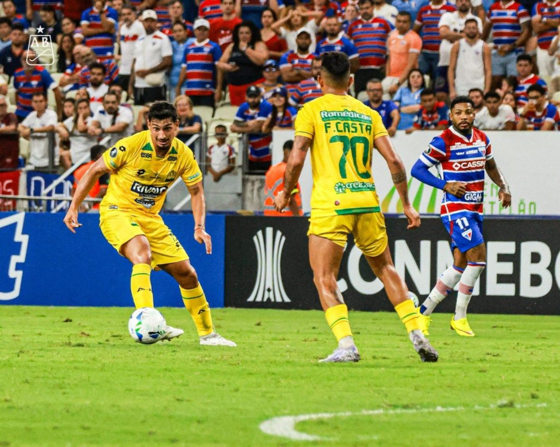 A partida terminou sem gols na Arena Castelão