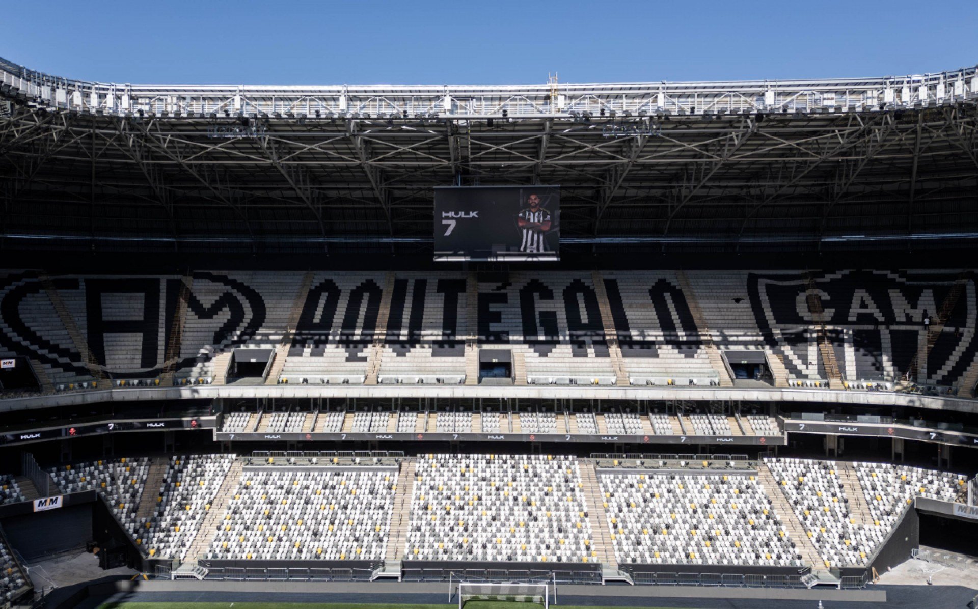 Imagem de arquibancada da Arena MRV, em Belo Horizonte Pedro Souza/Atlético-MG