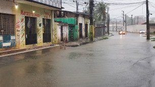 Pontos de alagamentos em Jardim Brasil, Olinda