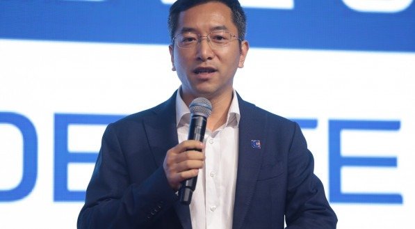 Evento contou com a presença do presidente da LiuGong Latin America, Linjun Wang