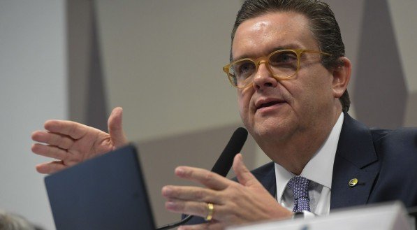 Ministro Wolney Queiroz, na Comissão de Transparência, Governança e Fiscalização do Senado