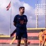 António Oliveira, técnico do Sport, em treino na Ilha do Retiro