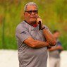 Hélio dos Anjos durante treino no Náutico
