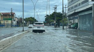 Rua Conego Barata, próximo a Ferreira Costa, na Tamarineira