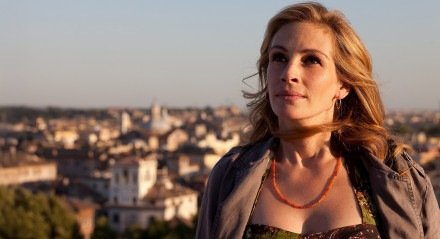 Julia Roberts em Comer, Rezar e Amar (2010)
