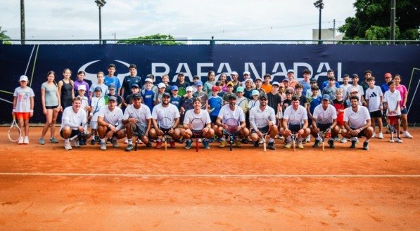 Academia de Rafael Nadal estará em janeiro com quatro semanas sendo duas no Rio de Janeiro e mais duas em Florianópolis. Inscrições estão abertas