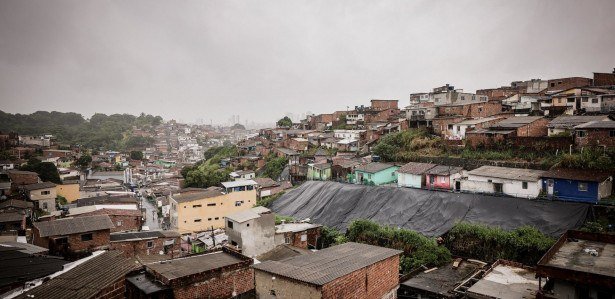 Área de morro, com proteção de encosta, na Zona Norte do Recife