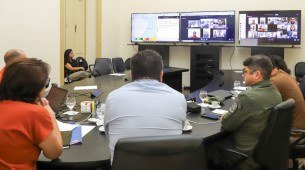 Reunião sobre as chuvas em Pernambuco