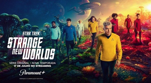 Nova temporada de "Star Trek: Strange New Worlds" estreia no dia 17 de julho
