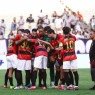Jogadores do Sport reunidos em conversa antes de jogo na Série A