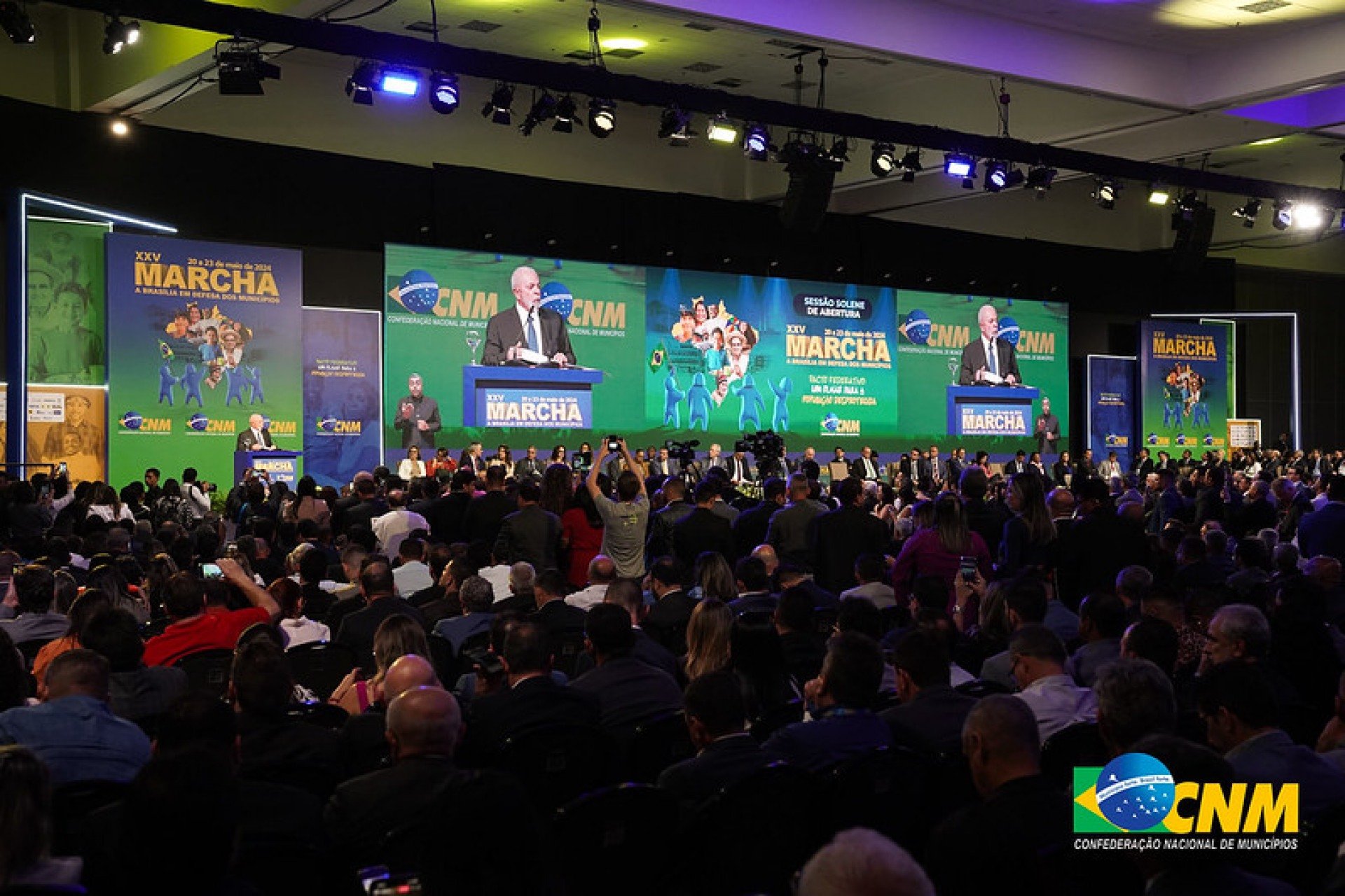 Mais de 110 prefeitos e prefeitas de Pernambuco participam da Marcha dos Municípios, em Brasília