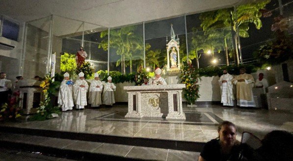 Santa Missa celebra a reabertura do Santuário Arquidiocesano Nossa Senhora da Conceição do Morro