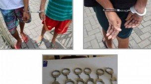 Adolescentes foram flagrados algemados no Cenip Recife