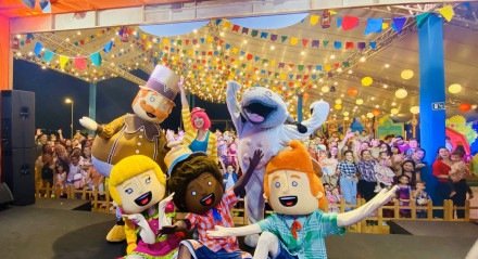 Show do Bita Especial de São João celebra a imaginação com música, tradição e muita diversão no Shopping Tacaruna