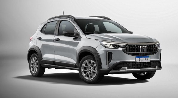 Fiat Pulse 2026 conta com nova grade frontal