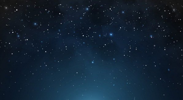Imagem de céu noturno. Textura cosmos estrelada realista
