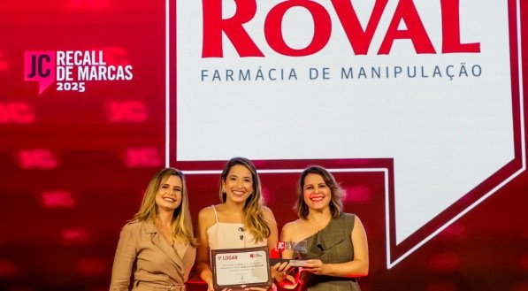 Roval &eacute; 1o lugar na categoria Farm&aacute;cia de Manipula&ccedil;&atilde;o 