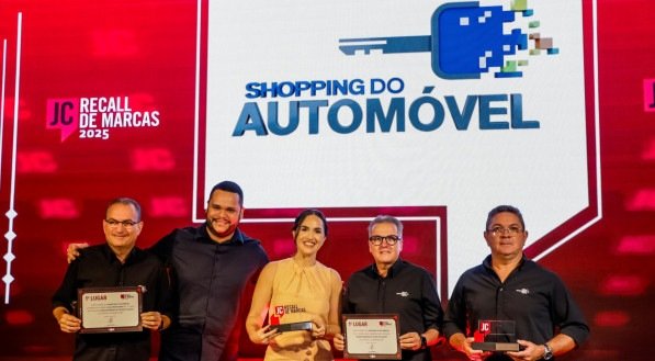 Shopping do Automóvel é o top 1 no JC Recall de Marcas 2025 