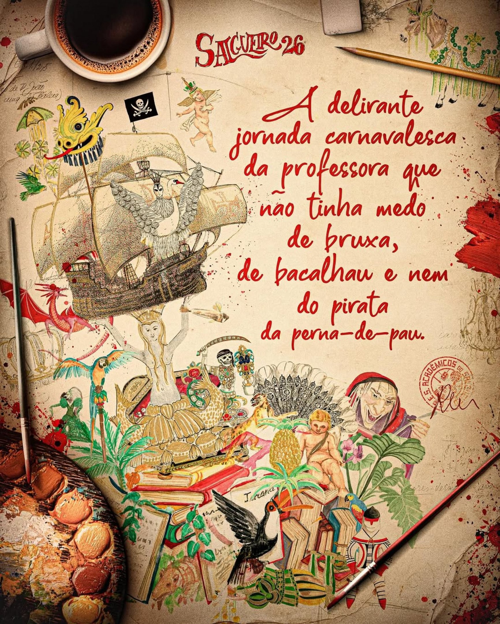 Reprodução/Instagram/@salgueirooriginal