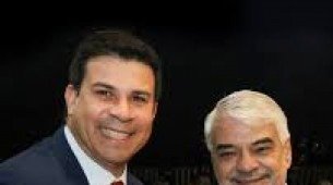 O deputado federal Carlos Veras e o senador Humberto Costa