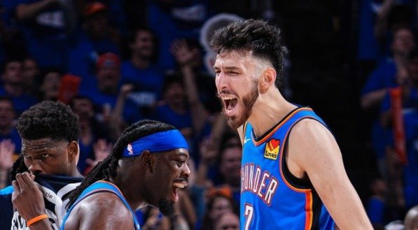 OKC Thunder vence e amplia o placar na final da Conferência Oeste