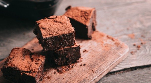 Imagem ilustrativa de um delicioso brownie!