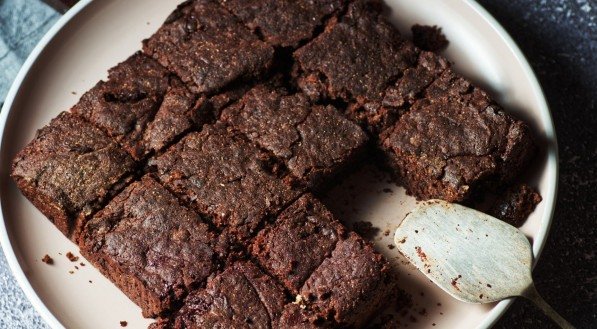 Receita de brownie fit de micro-ondas
