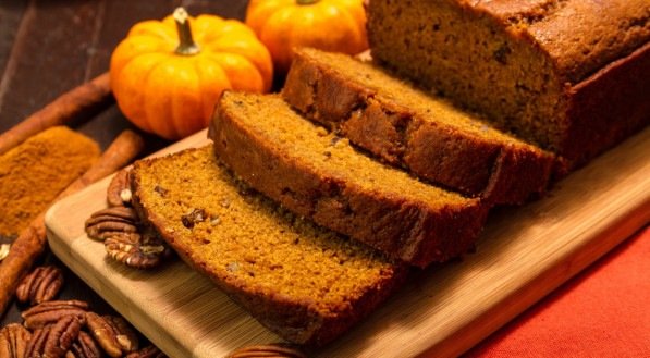 Receita de bolo de abóbora com coco fit