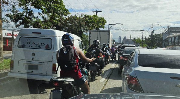 Corredor exclusivo para motocicletas