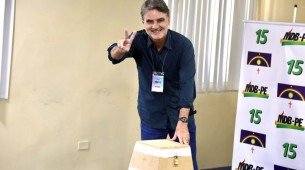 Raul Henry durante convenção que irá definir liderança do MDB Pernambuco