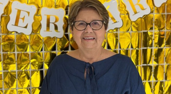 Lourdinha Araújo, presidente da Unimed Recife, em celebração do seu aniversário