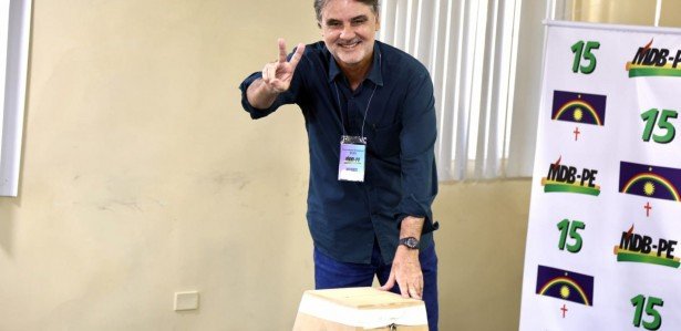 Raul Henry durante convenção que irá definir liderança do MDB Pernambuco