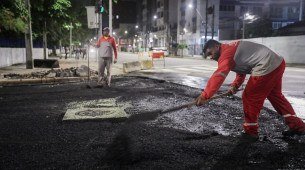 Principal intervenção foi a substituição completa do sistema de drenagem pluvial, que ganhou nova estrutura para escoar a água da chuva 