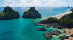 Praia do Boldró, em Fernando de Noronha
