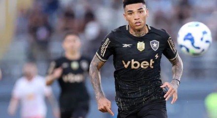 Igor Jesus, atacante do Botafogo