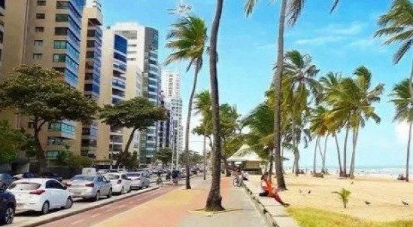 Praia de Boa Viagem tem uma das maiores concentração de Renda do Nordeste.