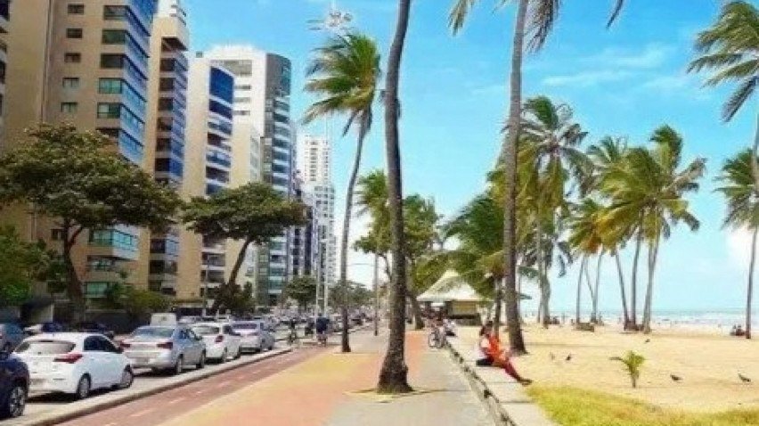 Praia de Boa Viagem tem uma das maiores concentração de Renda do Nordeste.
