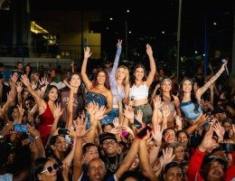 Priscila Senna grava novo audiovisual com show surpresa no Morro da Conceição