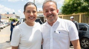 Fabinho Lisandro e a governadora Raquel Lyra