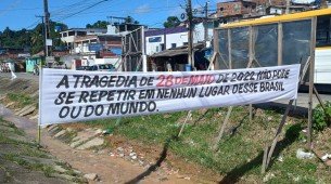 Mobilização de moradores da comunidade Jardim Monte Verde