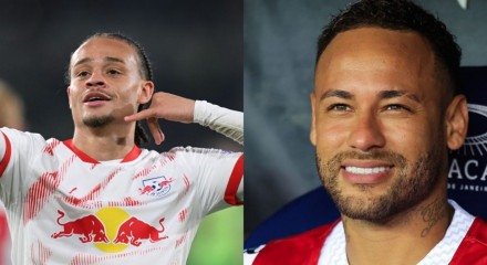 Xavi Simons e Neymar se enfrentam em amistoso inédito 
