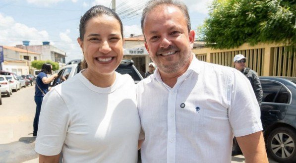 Fabinho Lisandro e a governadora Raquel Lyra