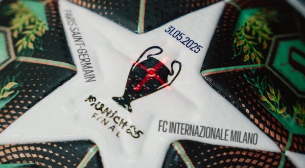 Bola oficial da final da Champions League 2024/25
