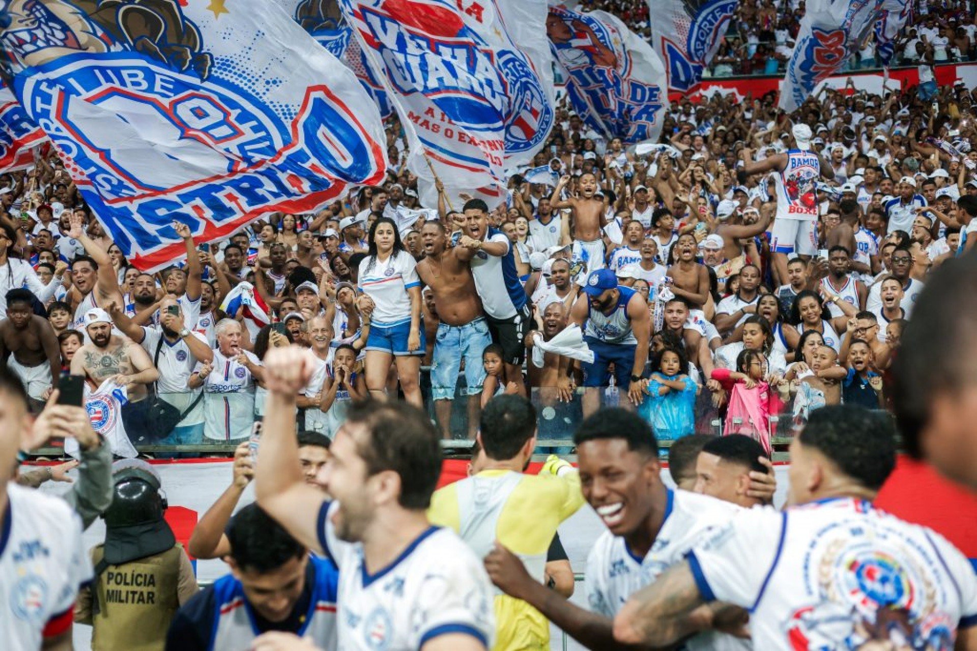 O Bahia vai disputar os playoffs da Copa Sul-Americana, após ter ficado em 3º lugar no grupo F na Libertadores, com apenas 7 pontos. 