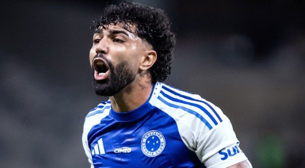 Gabigol, atacante, em jogo do Cruzeiro na Série A