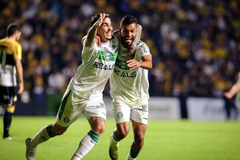 Imagem de partida do Coritiba na Série B