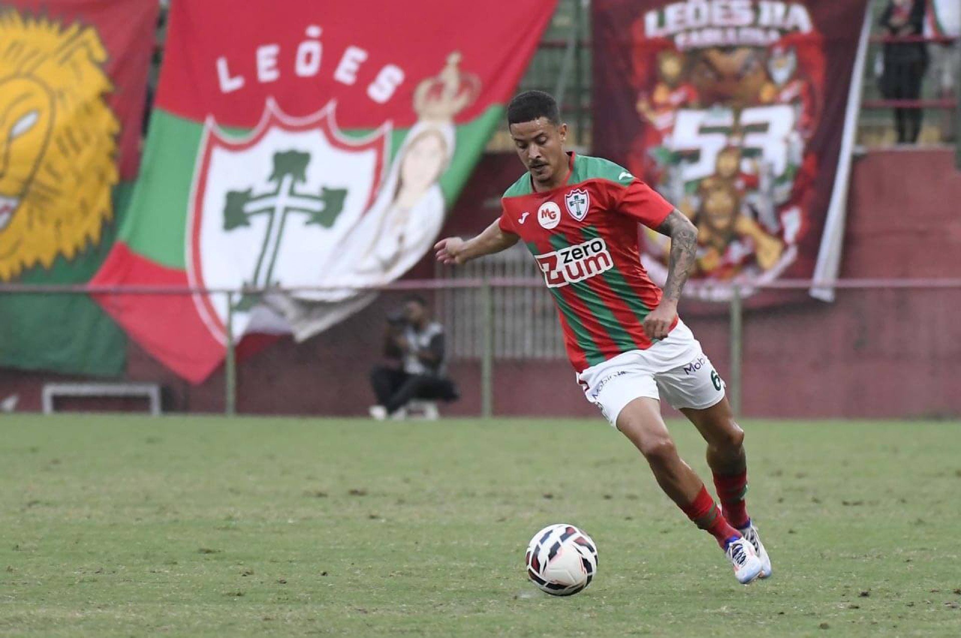 Imagem de jogador da Portuguesa