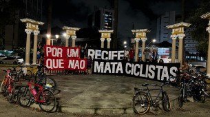 Ameciclo aciona Prefeitura do Recife na Justi&ccedil;a por descumprimento da Lei de Mobilidade e colocar a vida de ciclistas e pedestres em risco

